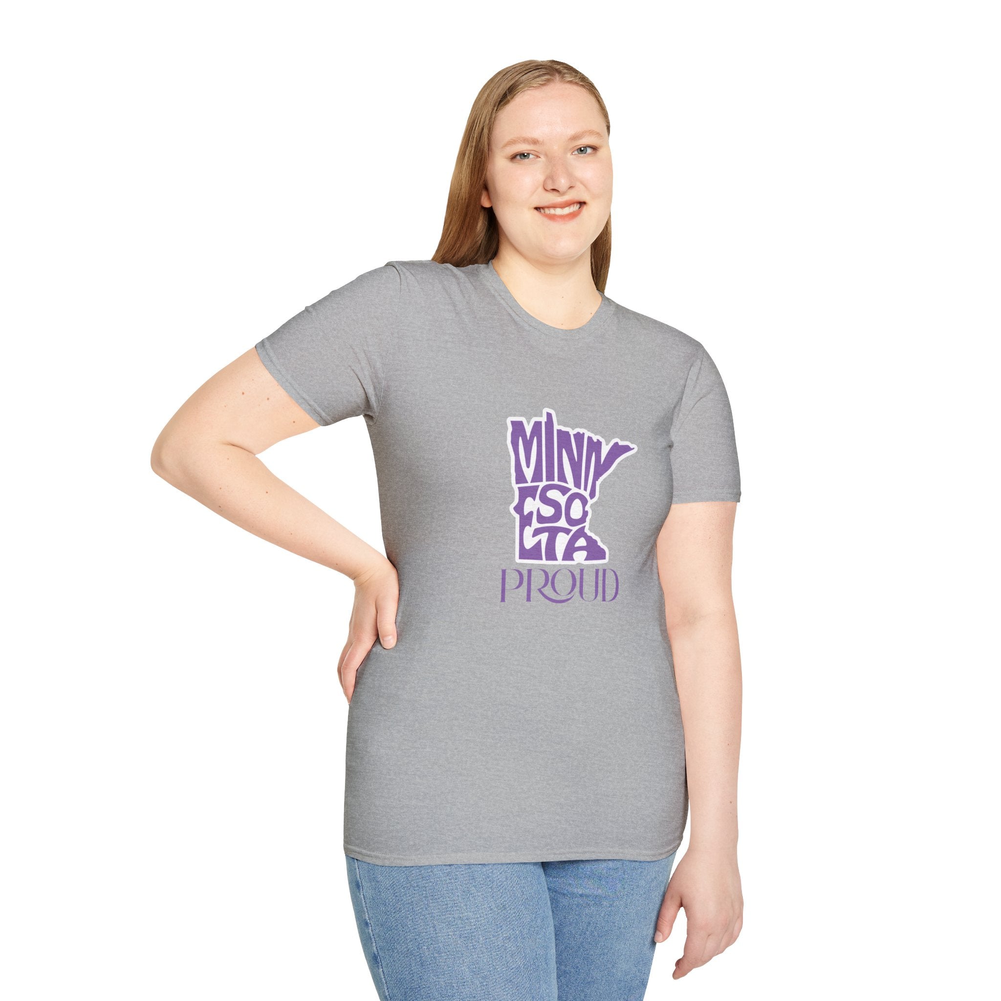 Minnesota Proud Unisex Softstyle T-Shirt - Comfortable Apparel for State Pride
