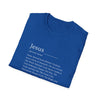 Jesus T-Shirt, Faith Shirt, Christian Apparel, Spiritual Gift, Religious Tee, Scripture Shirt