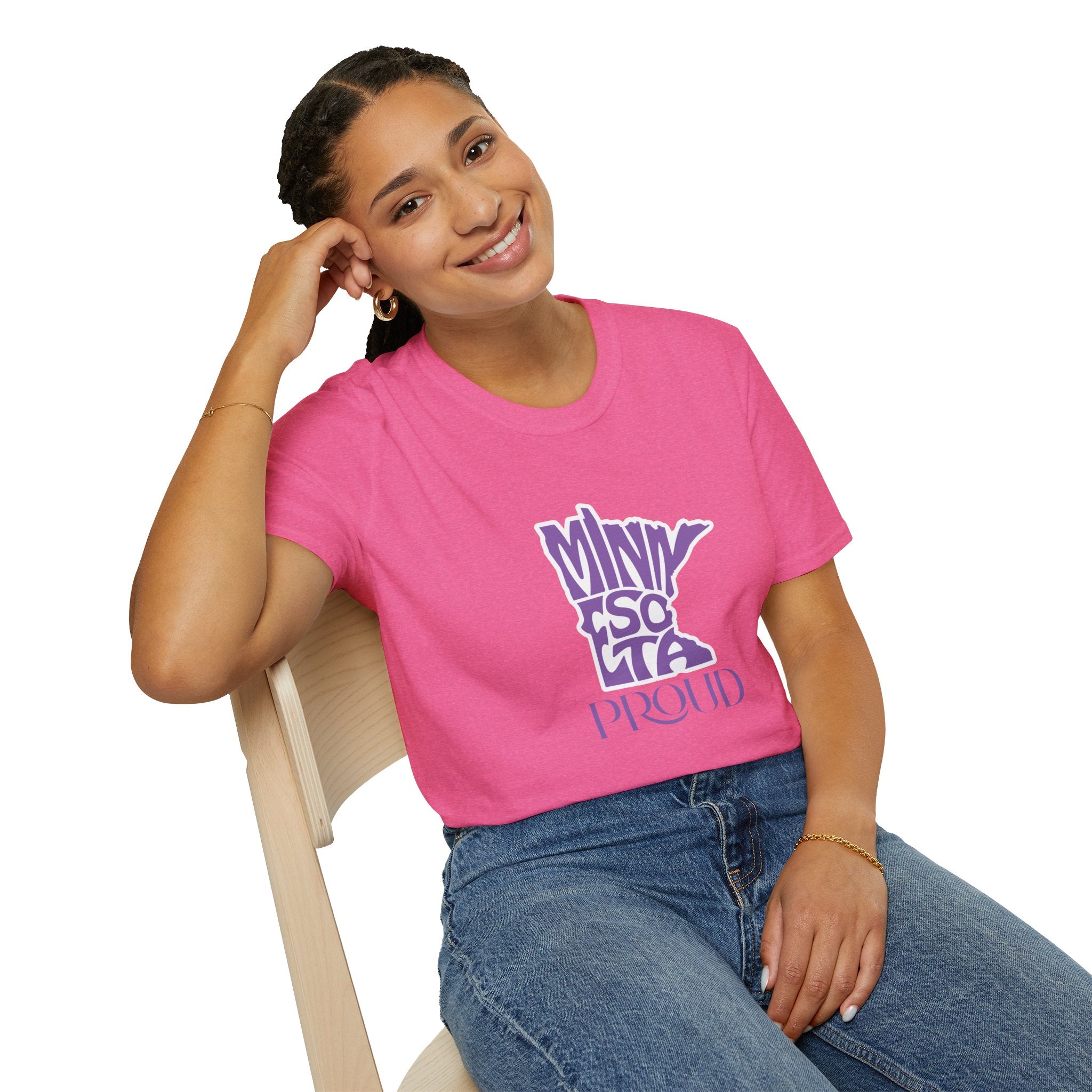 Minnesota Proud Unisex Softstyle T-Shirt - Comfortable Apparel for State Pride