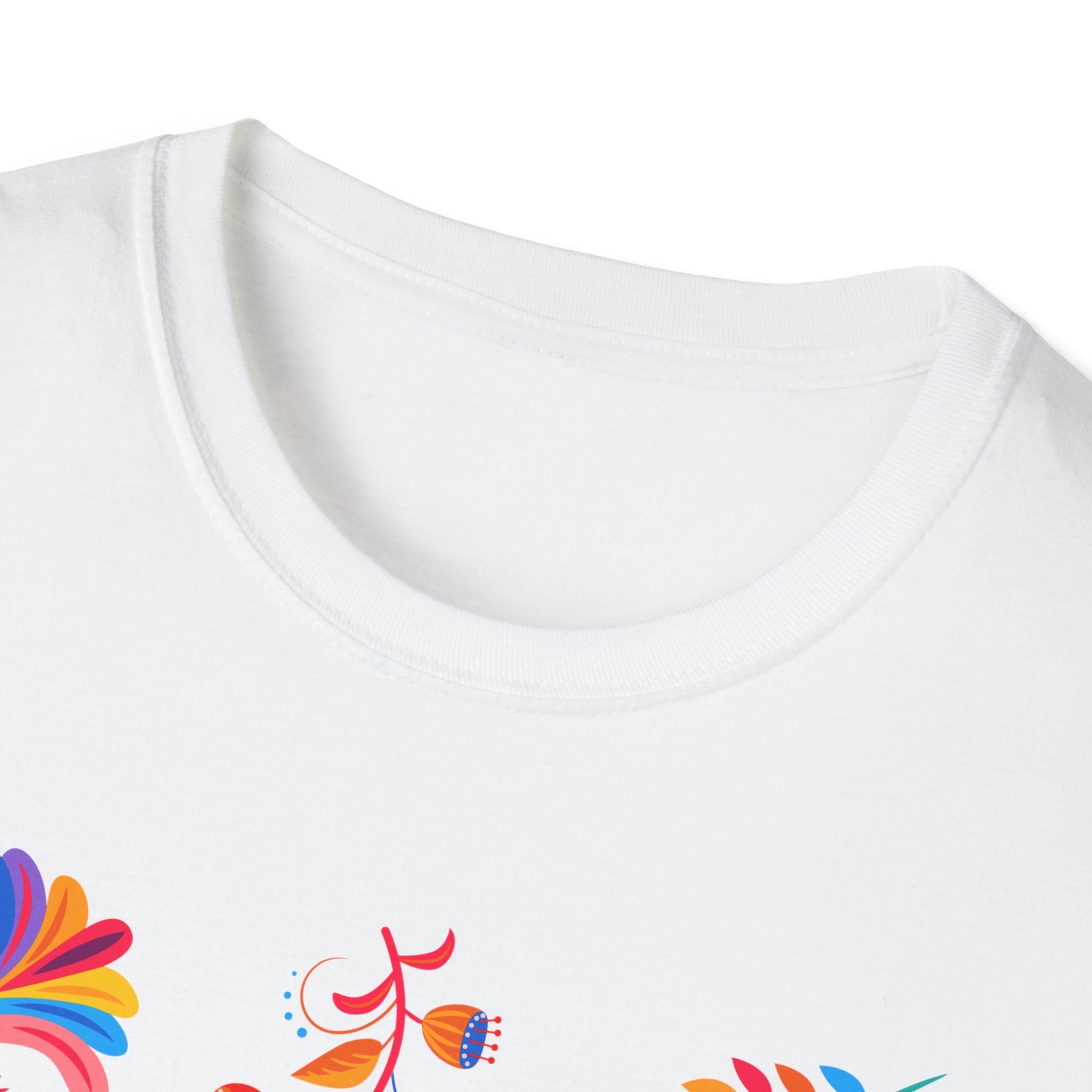 Colorful Christian T-Shirt - "With Jesus, Life is Good"