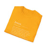 Jesus T-Shirt, Faith Shirt, Christian Apparel, Spiritual Gift, Religious Tee, Scripture Shirt