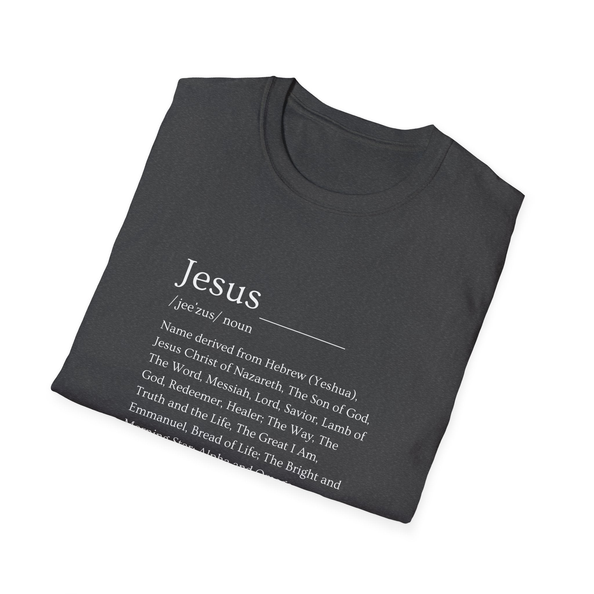 Jesus T-Shirt, Faith Shirt, Christian Apparel, Spiritual Gift, Religious Tee, Scripture Shirt