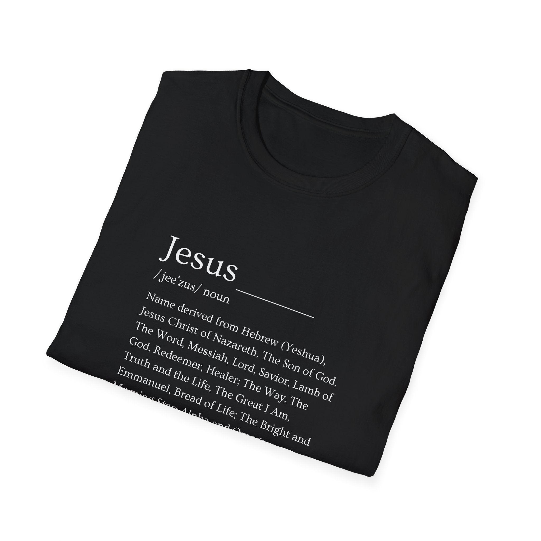 Jesus T-Shirt, Faith Shirt, Christian Apparel, Spiritual Gift, Religious Tee, Scripture Shirt