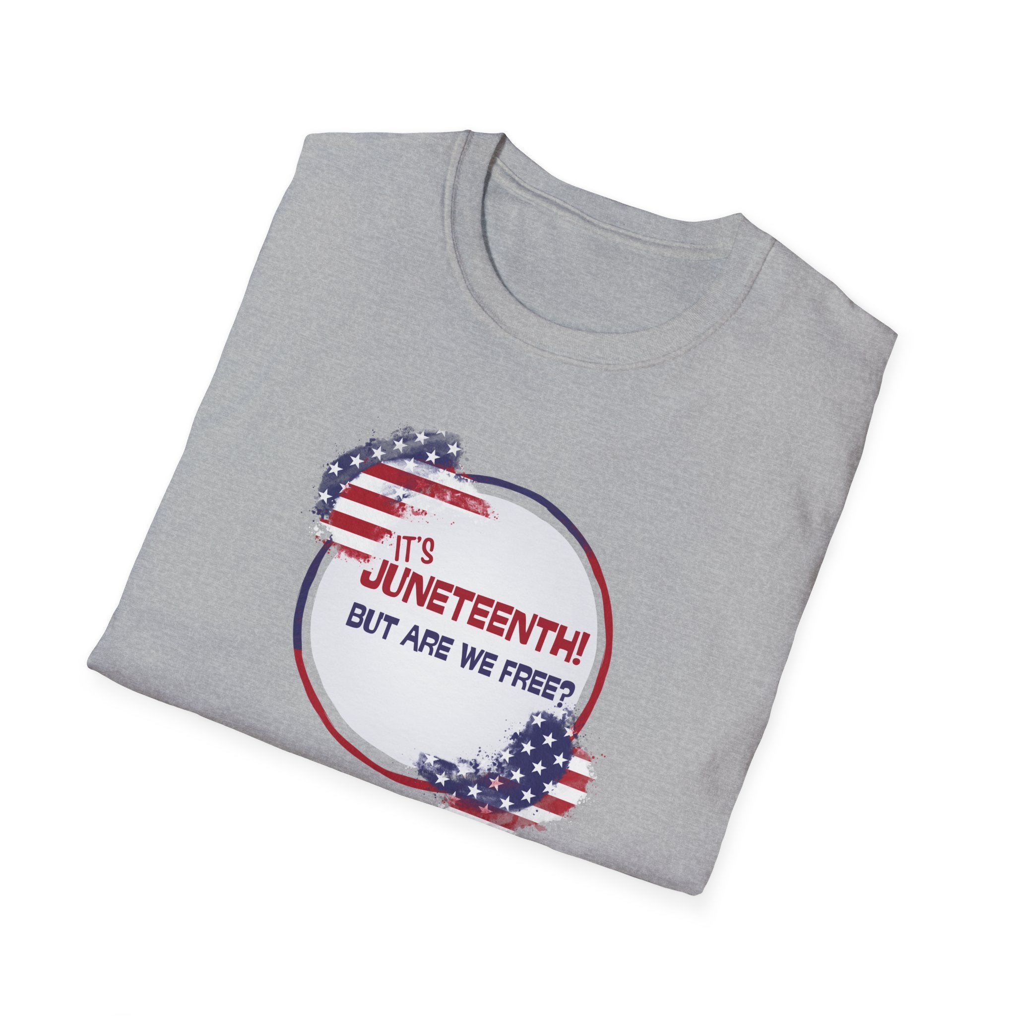 Juneteenth Unisex Softstyle T-Shirt | Celebrate Freedom, Independence Day, Black History, Awareness, Casual Wear