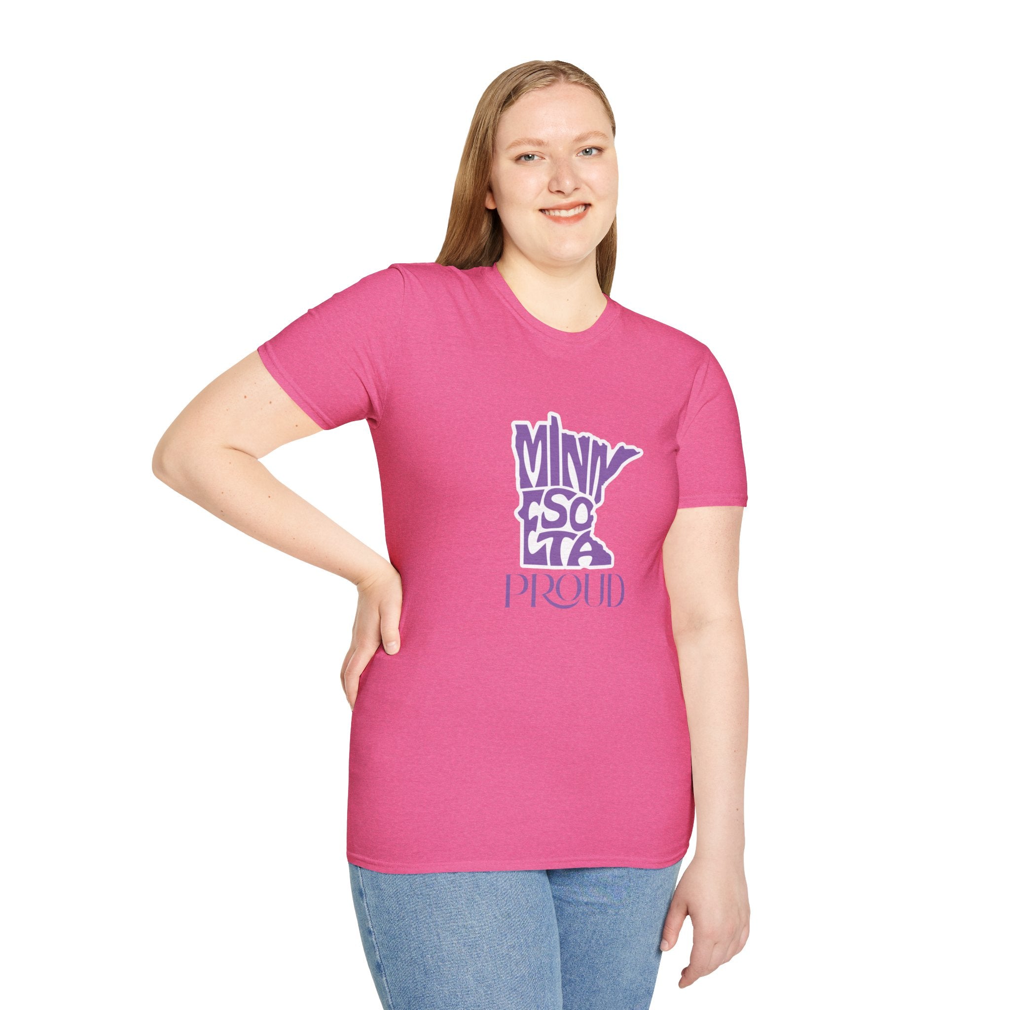 Minnesota Proud Unisex Softstyle T-Shirt - Comfortable Apparel for State Pride