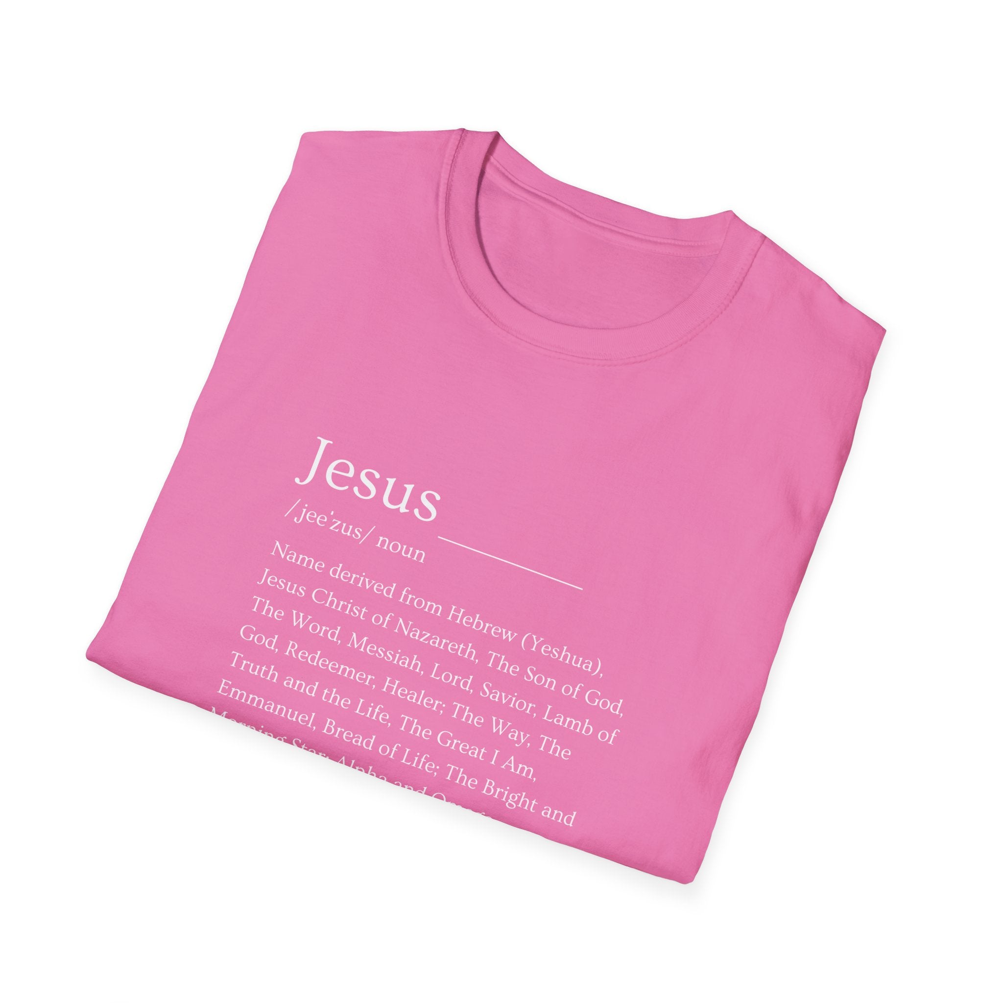 Jesus T-Shirt, Faith Shirt, Christian Apparel, Spiritual Gift, Religious Tee, Scripture Shirt