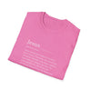 Jesus T-Shirt, Faith Shirt, Christian Apparel, Spiritual Gift, Religious Tee, Scripture Shirt