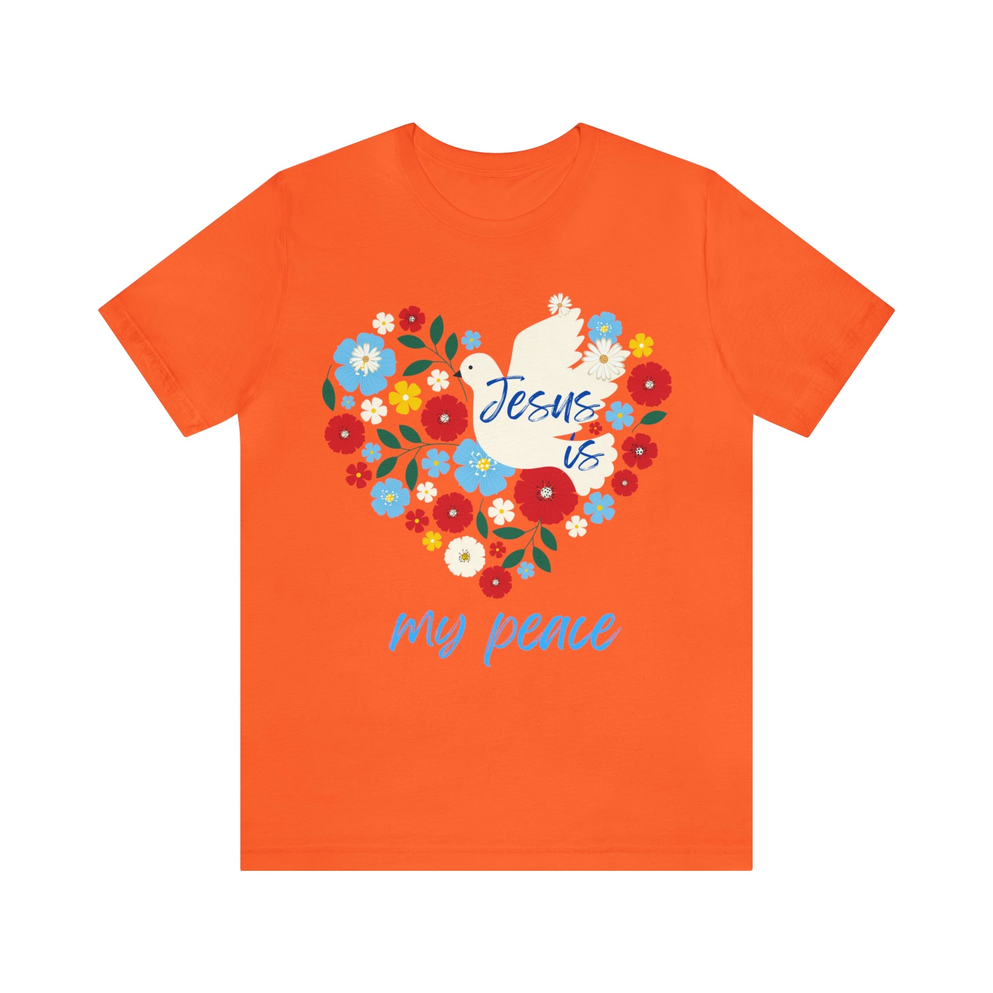 Jesus is my peace Unisex Jersey Short Sleeve Tee