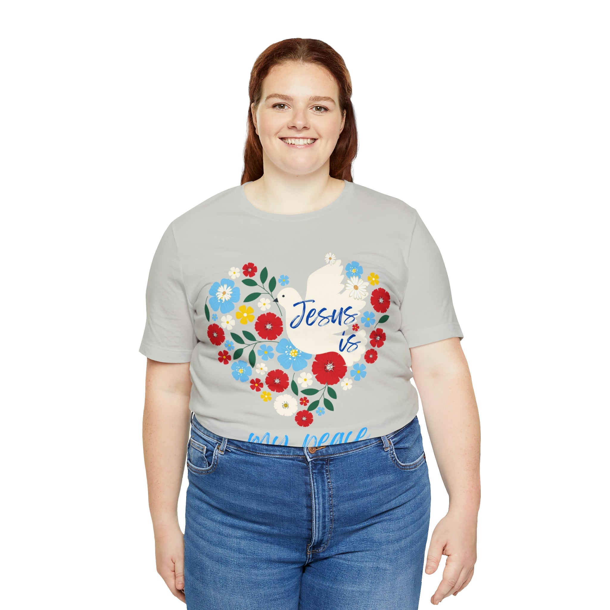 Jesus is my peace Unisex Jersey Short Sleeve Tee