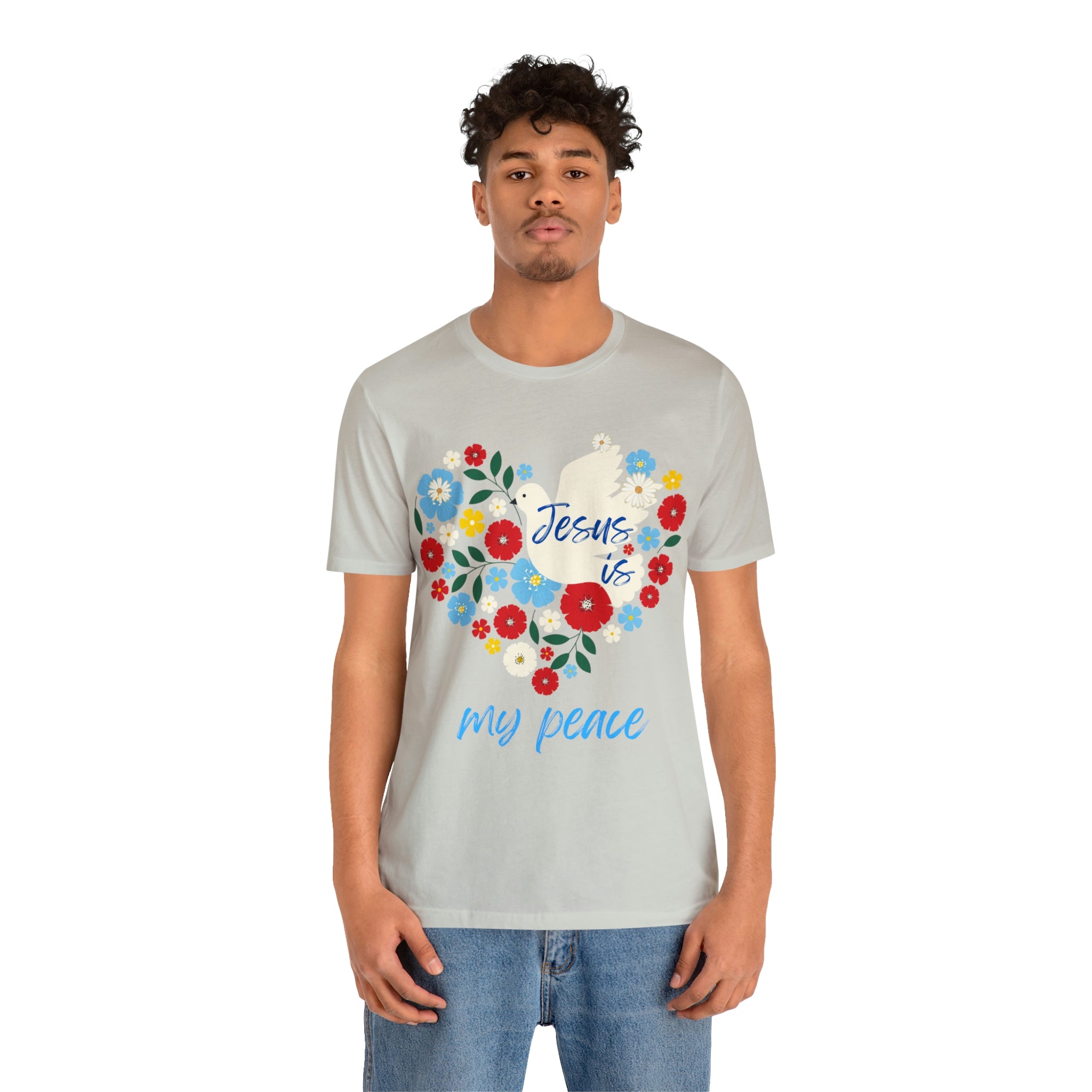 Jesus is my peace Unisex Jersey Short Sleeve Tee