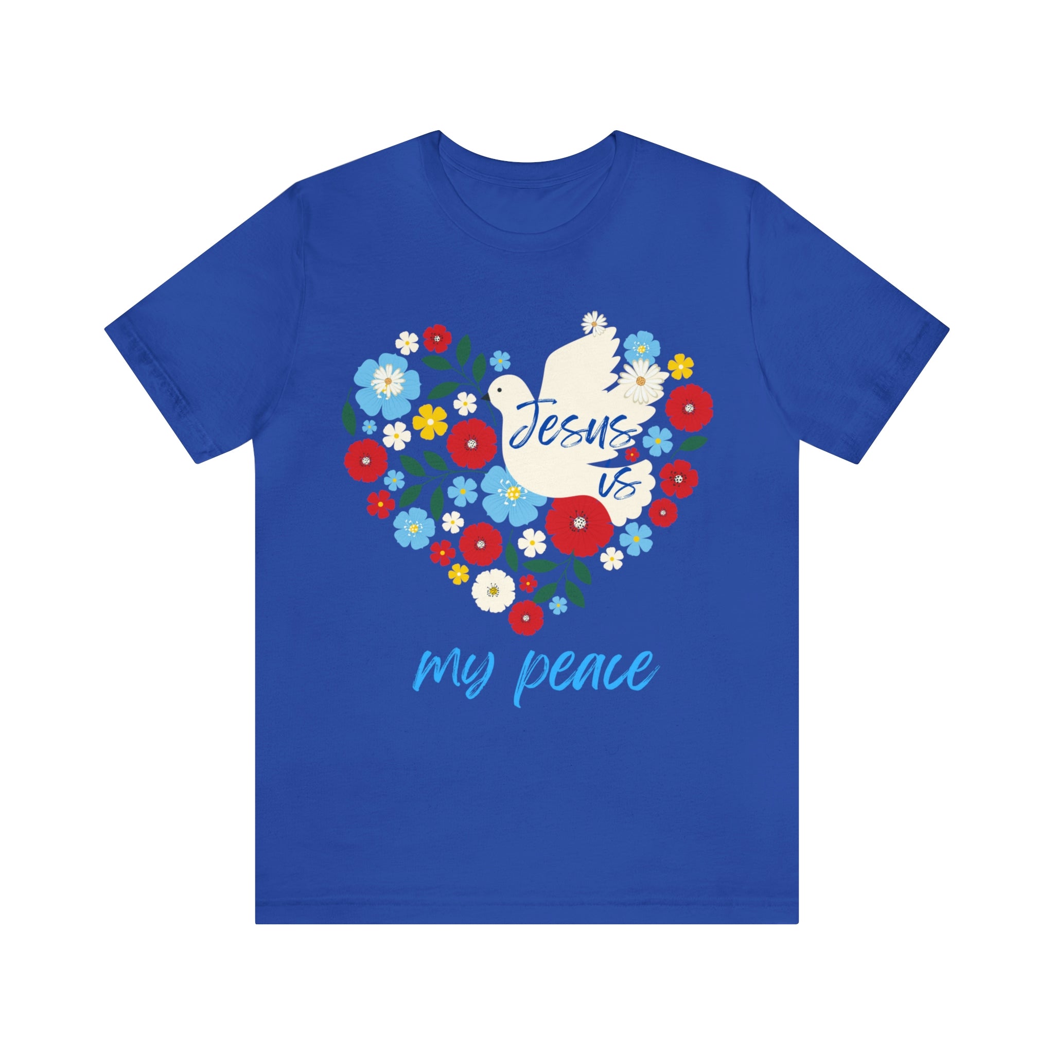 Jesus is my peace Unisex Jersey Short Sleeve Tee
