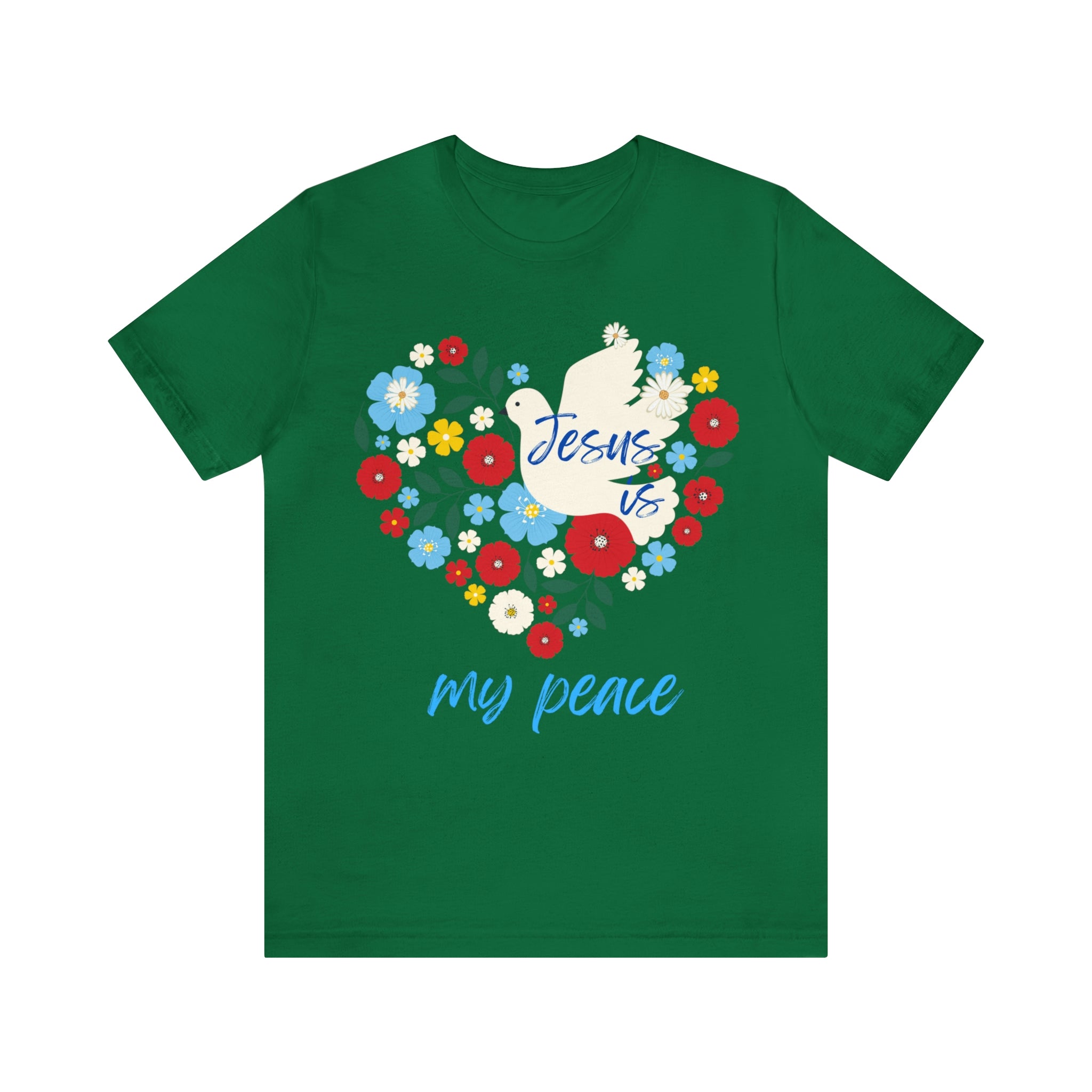 Jesus is my peace Unisex Jersey Short Sleeve Tee