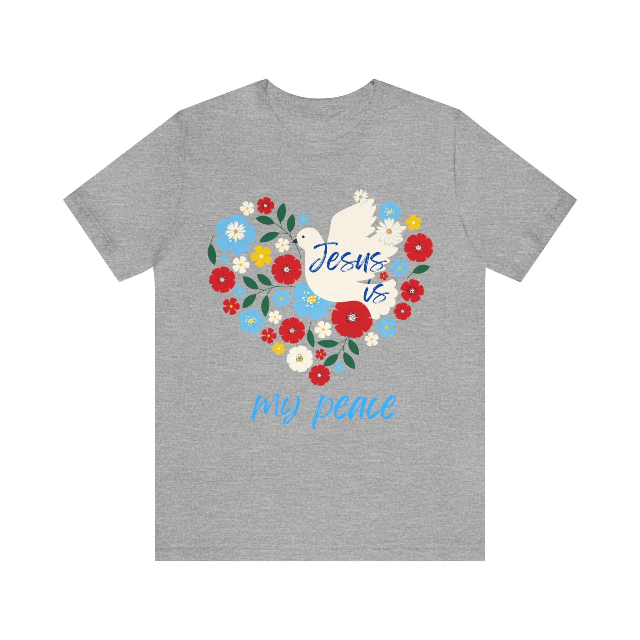 Jesus is my peace Unisex Jersey Short Sleeve Tee