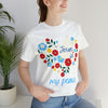 Jesus is my peace Unisex Jersey Short Sleeve Tee