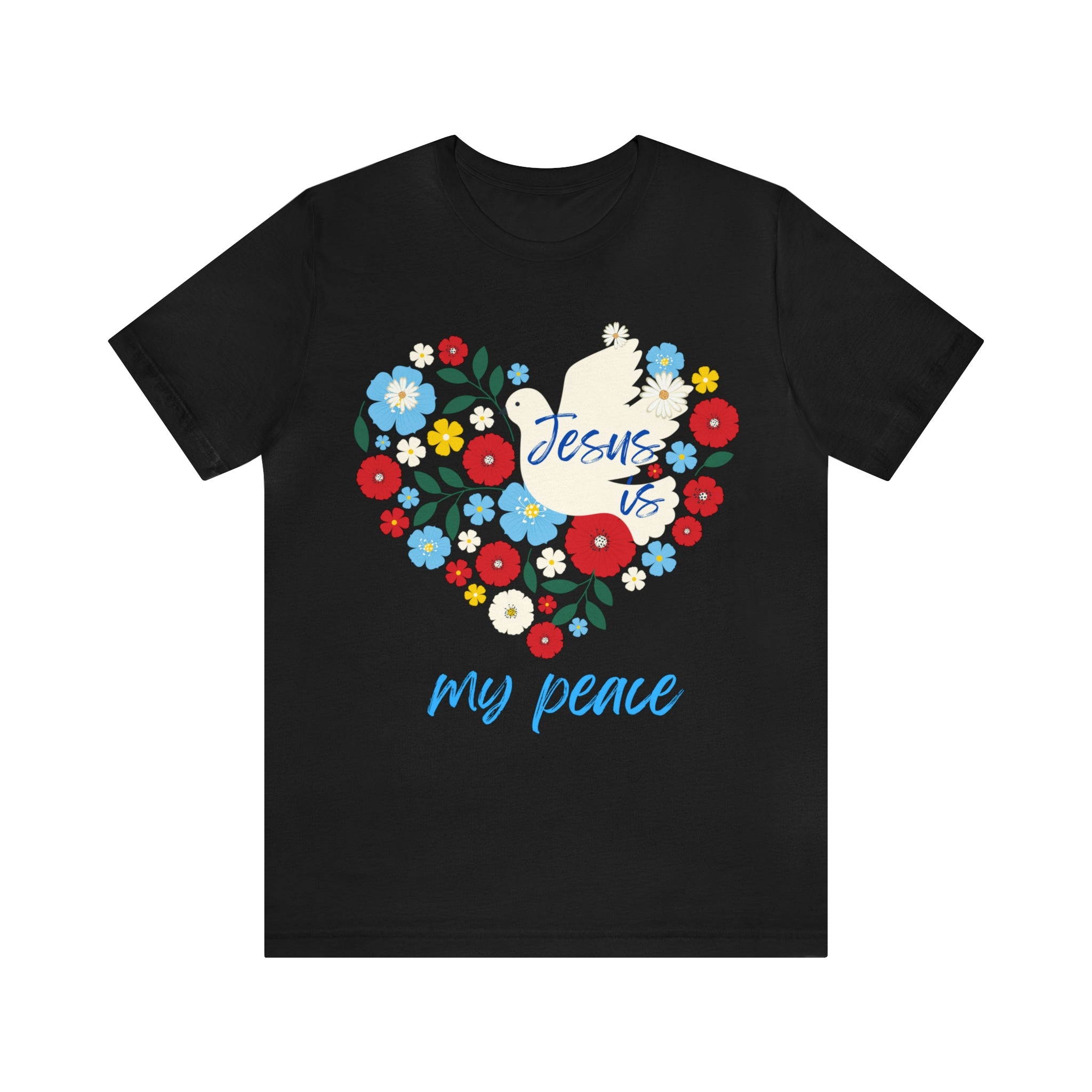 Jesus is my peace Unisex Jersey Short Sleeve Tee