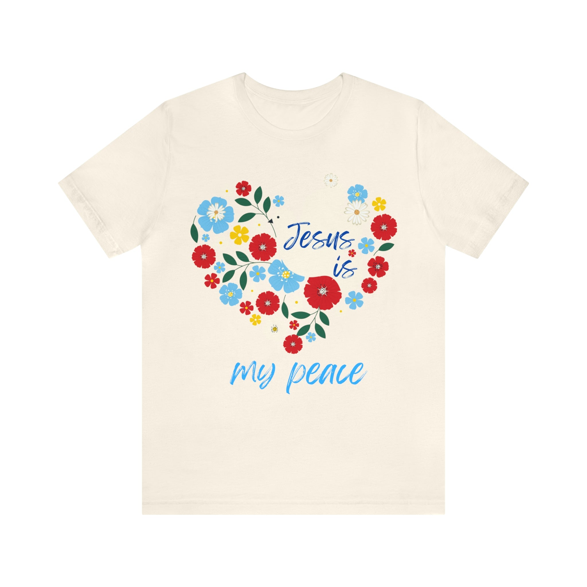 Jesus is my peace Unisex Jersey Short Sleeve Tee