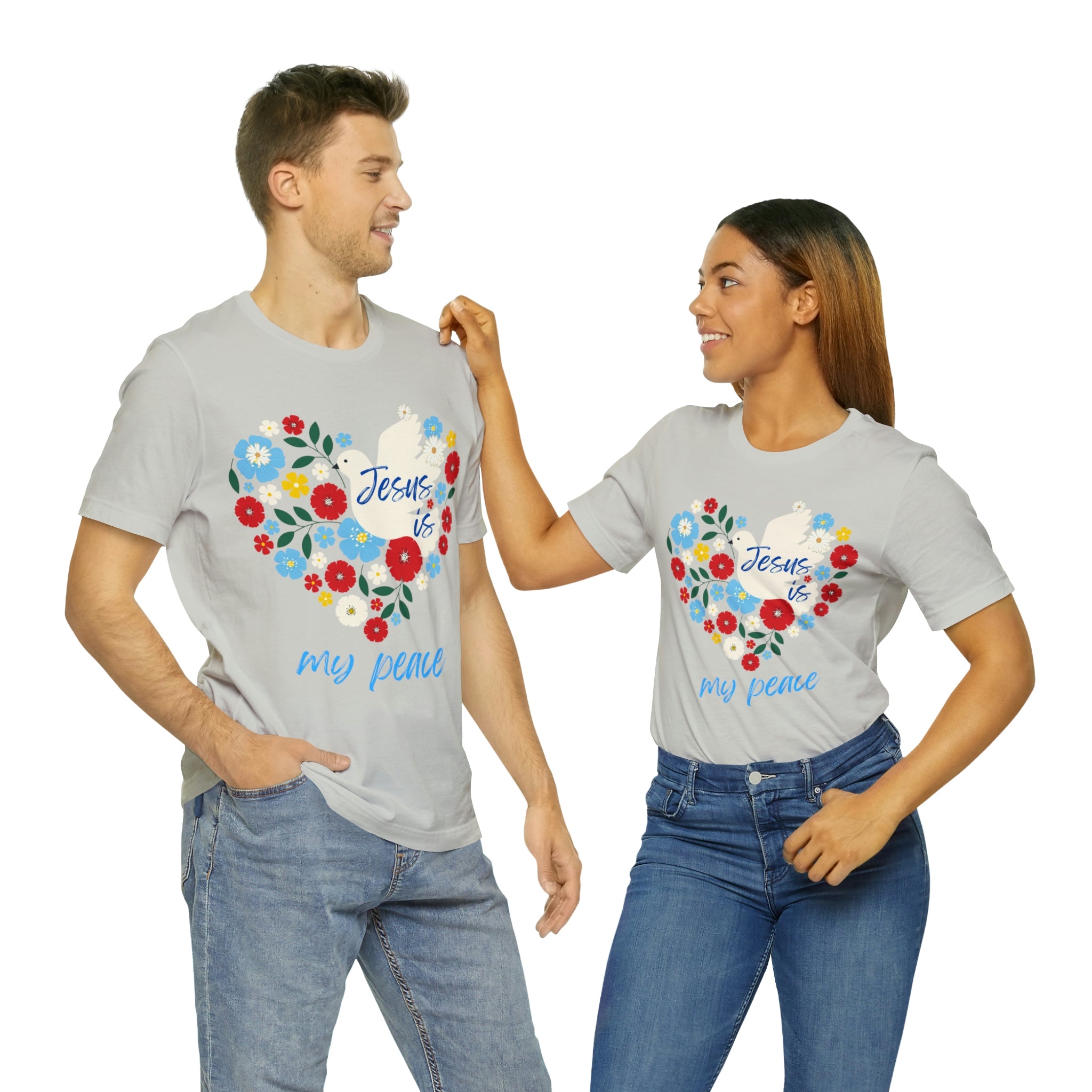 Jesus is my peace Unisex Jersey Short Sleeve Tee