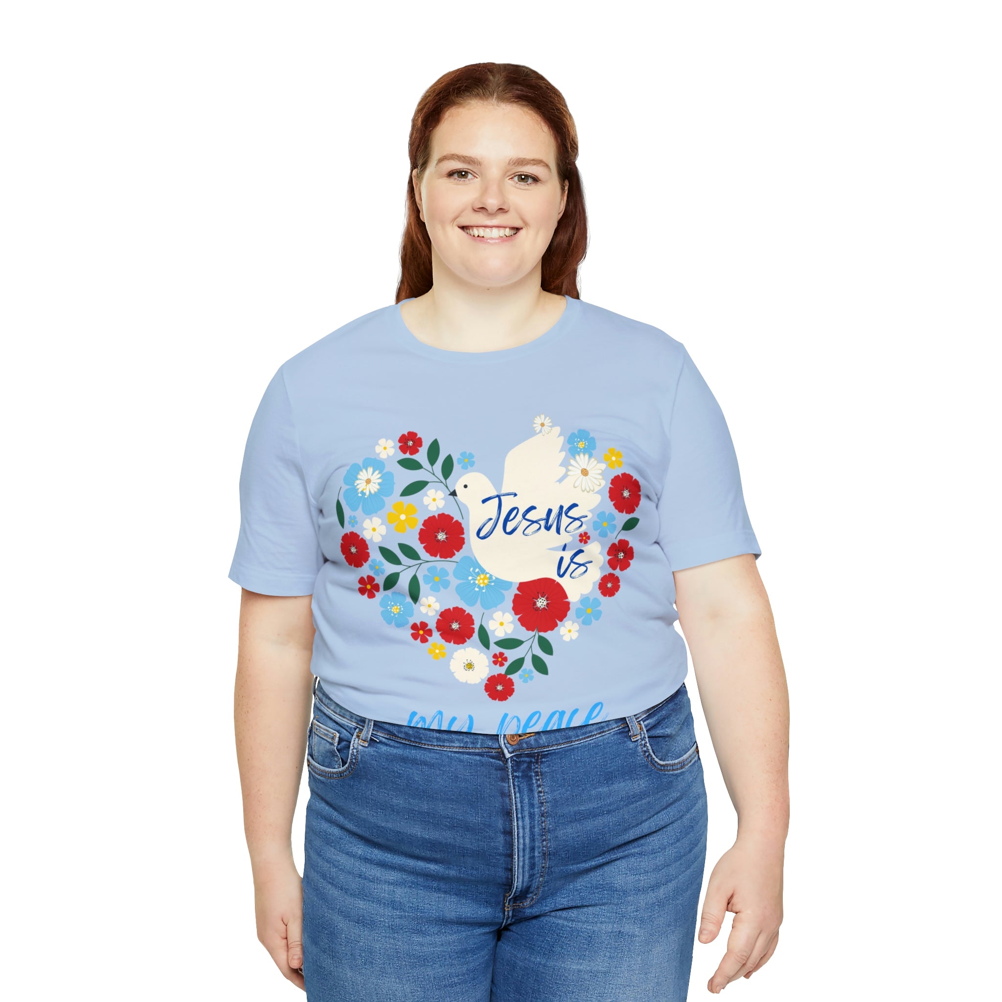 Jesus is my peace Unisex Jersey Short Sleeve Tee