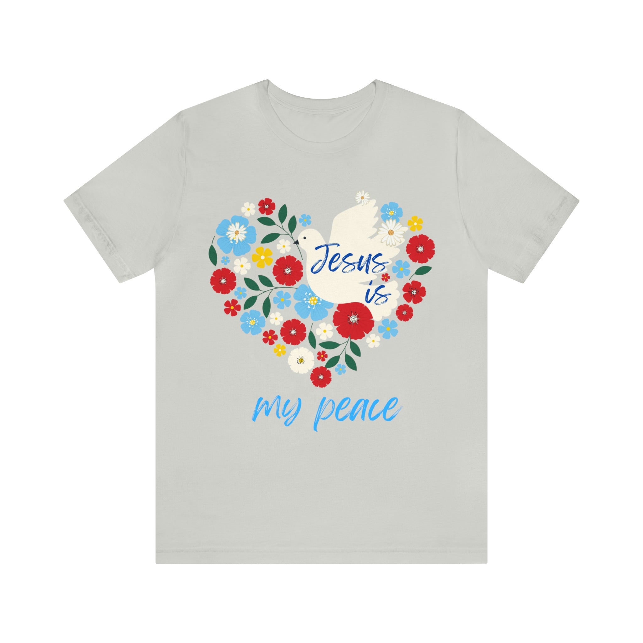 Jesus is my peace Unisex Jersey Short Sleeve Tee
