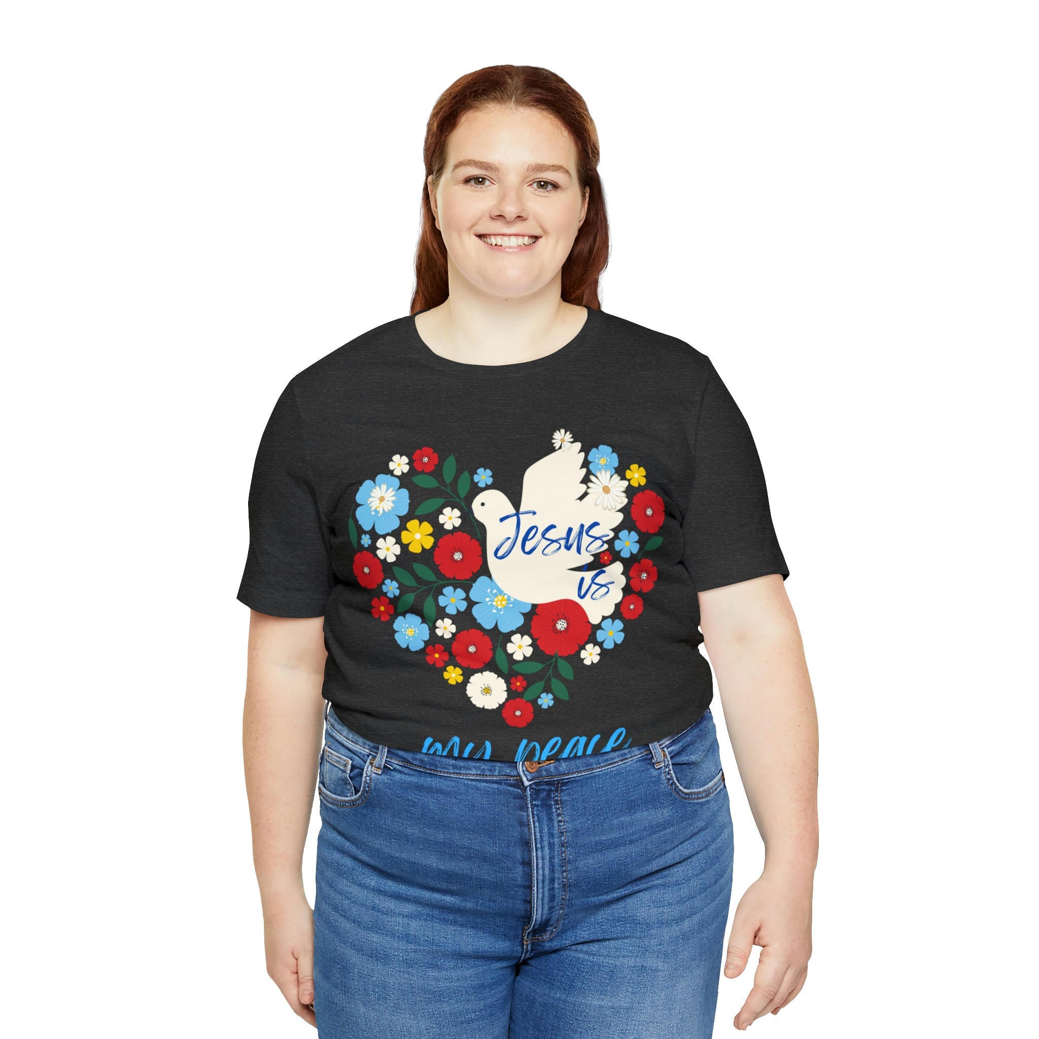 Jesus is my peace Unisex Jersey Short Sleeve Tee